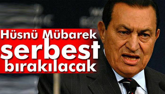  Hüsnü Mübarek serbest bırakılacak