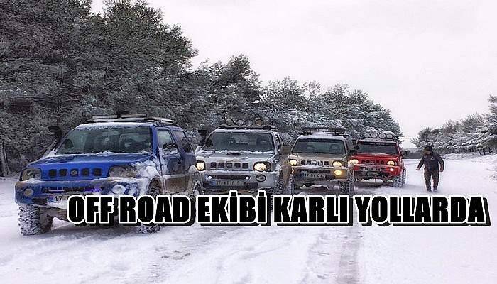 Off Road Ekibi Karlı Yollarda 