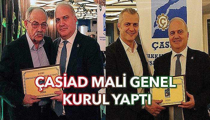 ÇASİAD mali genel kurul yaptı 