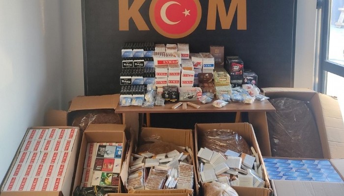 Çanakkale’de Kaçak Sigara Operasyonu