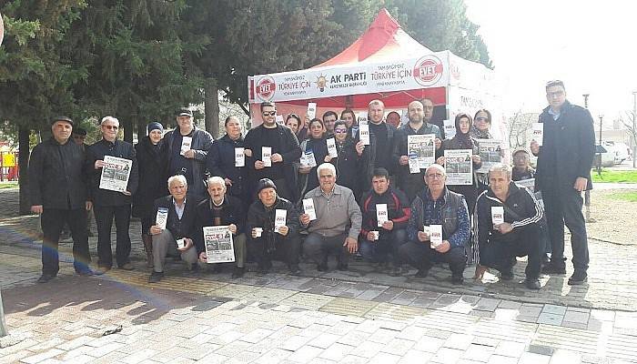  AK Parti Kepez Belde Teşkilatı’ndan ‘evet’ çadırı