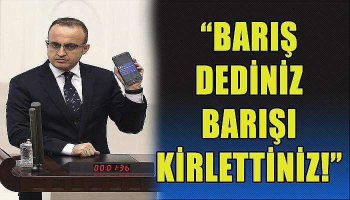 Turan’dan HDP’ye “Barış dediniz barışı kirlettiniz”