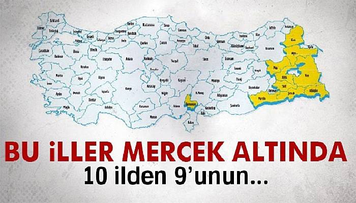  AK Parti oyları inceliyor! 10 ilden 9'u...