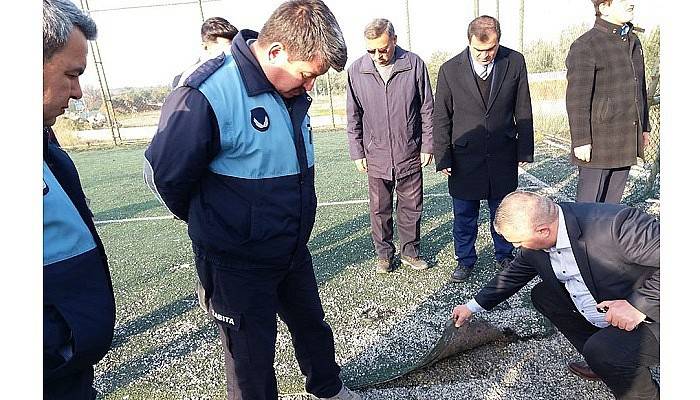 Oruçoğlu projeleri yerinde inceledi