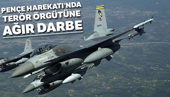 Pençe Harekatı'nda terör örgütüne ağır darbe! 15 terörist etkisiz hale getirildi