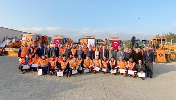 Vali Aktaş, Karayolları Gelibolu 13. Şube Şefliğini Ziyaret Etti