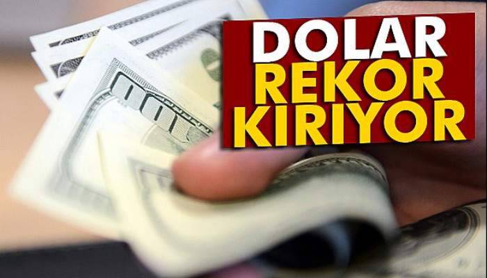 Dolar, 3,90 ile rekor tazeledi