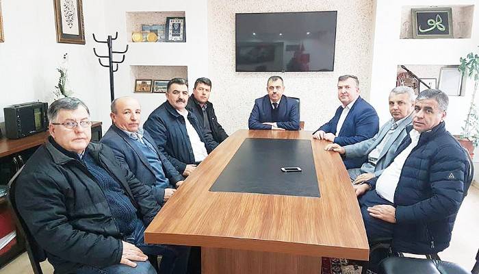 TANUR’DAN MÜFTÜ ORHANLI’YA HAYIRLI OLSUN ZİYARETİ