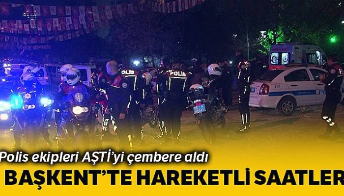 Başkent'te hareketli saatler