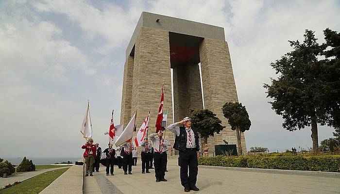 İzciler Milli Bilinç Kampı’nı 57. Alay Yürüyüşüyle Tamamladı