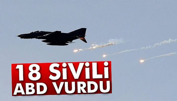 18 sivili ABD vurdu iddiası