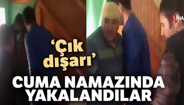 Cinayet zanlıları cuma namazında yakalandı