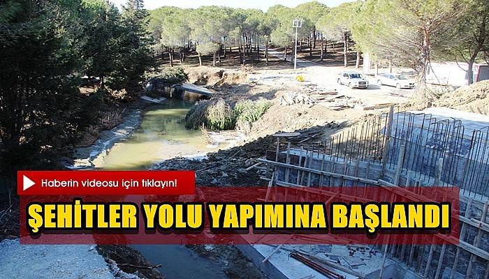 Şehitler Yolu Yapımına Başlandı