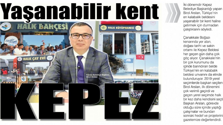 Yaşanabilir kent Kepez