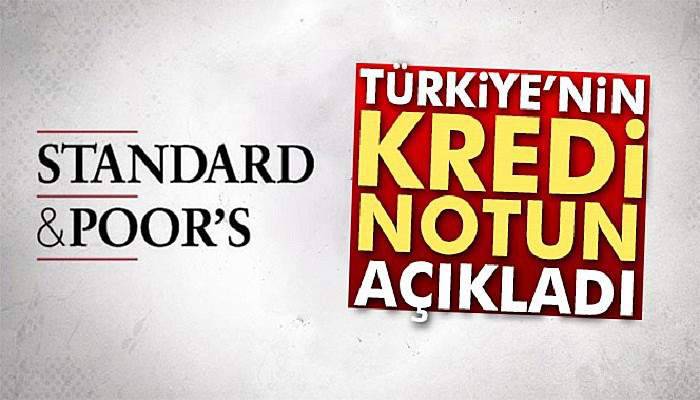 S&P Türkiye'nin kredi görünümünü düşürdü