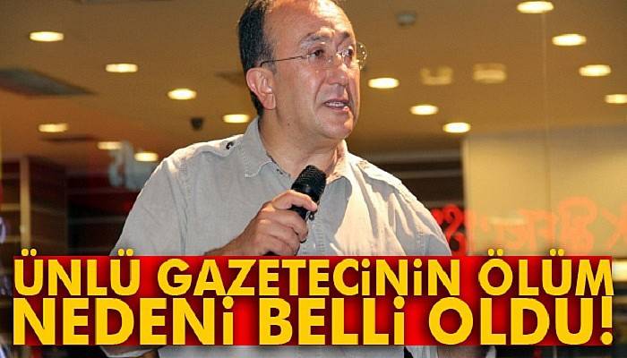  Tayfun Talipoğlu’nun ölüm nedeni belli oldu