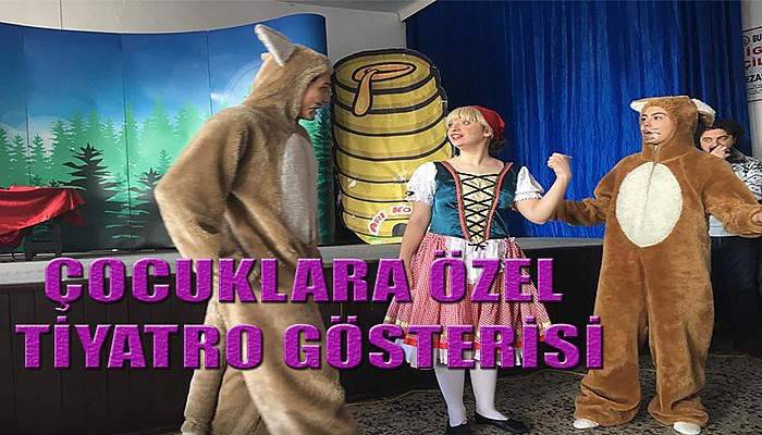 Çocuklara Özel Tiyatro Gösterisi