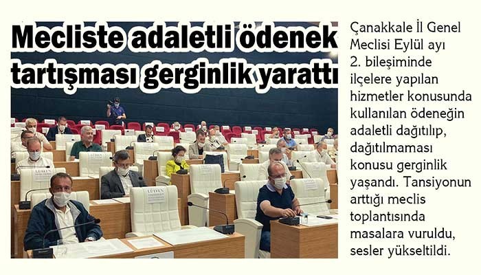 Mecliste adaletli ödenek tartışması gerginlik yarattı