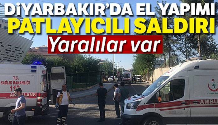 Diyarbakır'da zırhlı polis aracına EYP ve silahlı saldırı: 4 yaralı