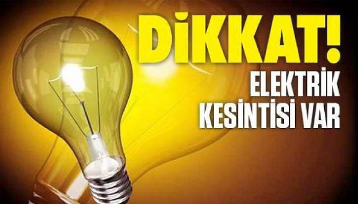 Lapseki ve Çardak'ta Elektrik Kesintisi