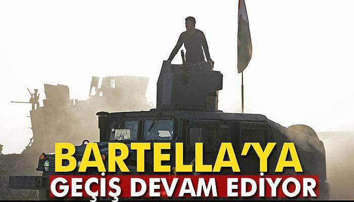 Bartella’ya geçiş devam ediyor