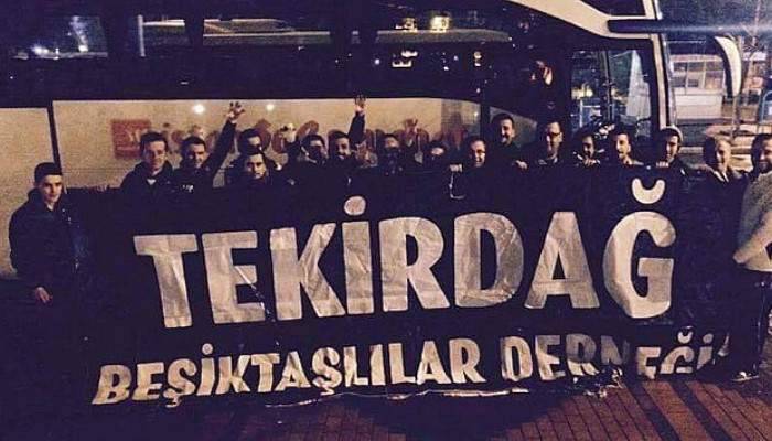 Kiev maçına Tekirdağ’dan destek