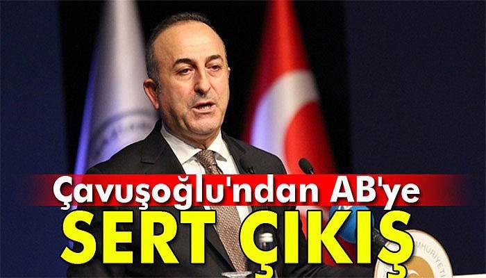 Çavuşoğlu’ndan Avrupalı parlamenterlere sert çıkış