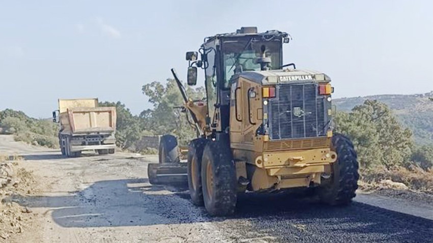 Çanakkale İl Özel İdaresi asfalt çalışmalarına hız kesmeden devam ediyor