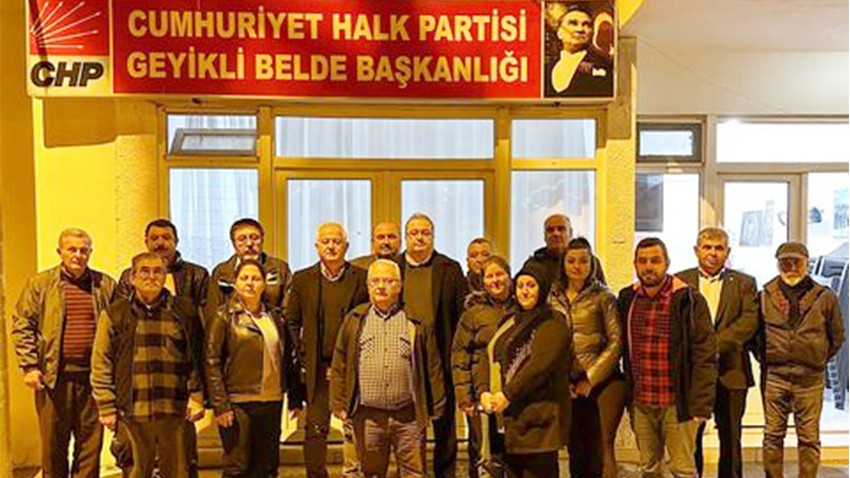 CHP'li Güneşhan ve Gürbüz’den Geyikli ziyareti