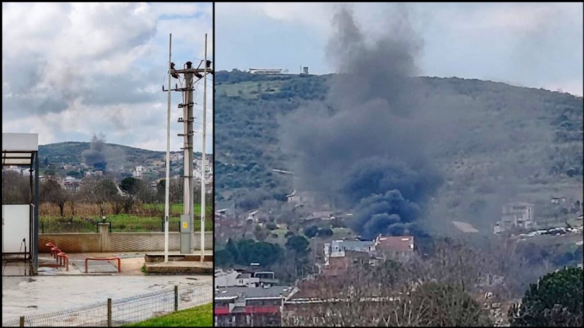 Biga'da Siyah Dumanlar Yükseldi!