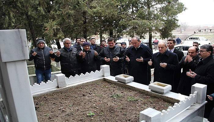 Başbuğ'dan Bigalı Mehmet Çavuş'un Mezarına Ziyaret