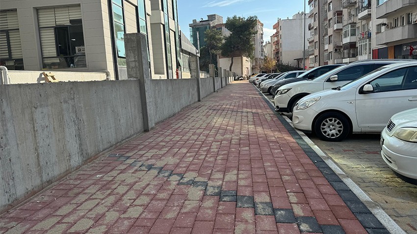 Fevzi Renda Sokak'ta Üstyapı Çalışması Tamamlandı