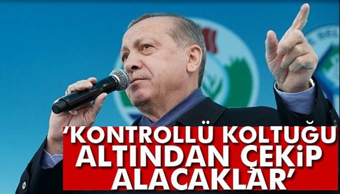 Kontrollü koltuğu altından çekip alacaklar