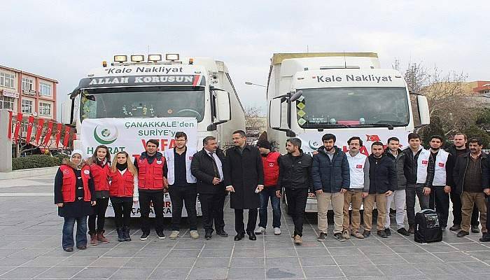  Çanakkale’den Halep’e vefa