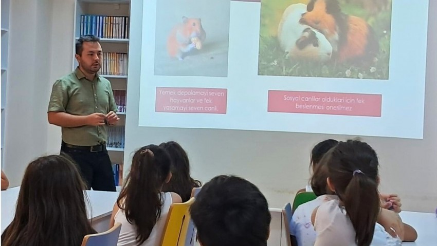 Çocuklara Hayvanlar Anlatıldı