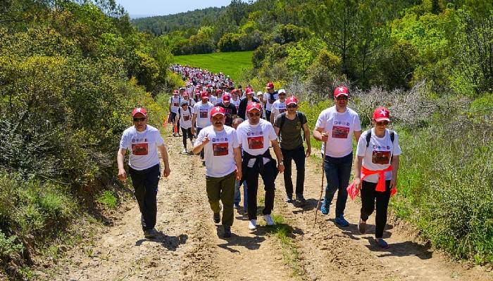 Biga 57. Alay Saygı Yürüyüşü gerçekleştirildi