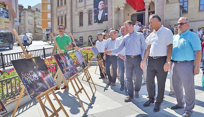 Biga'da 15 Temmuz sergisi