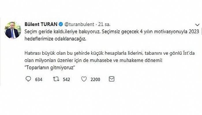 “Toparlanın, gitmiyoruz”