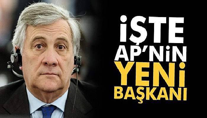 AP'nin yeni başkanı Antonio Tajani