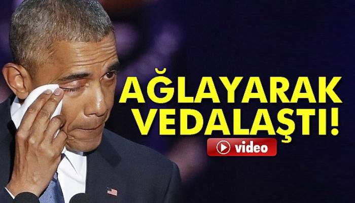 Obama’dan gözyaşları içinde veda