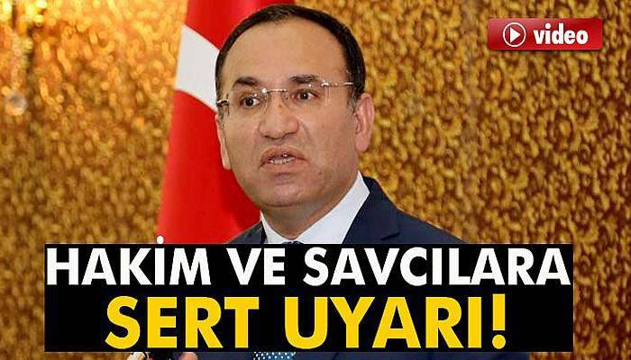 Adalet Bakanı Bozdağ’dan hakim ve savcılara sosyal medya uyarısı