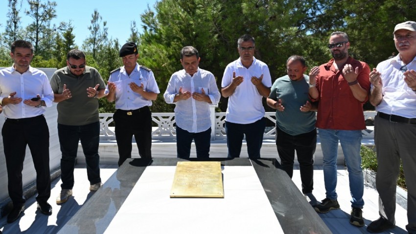 Şehit Yarbay Hüseyin Avni Bey Mezarı Başında Anıldı