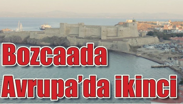 BOZCAADA AVRUPA’DA İKİNCİ