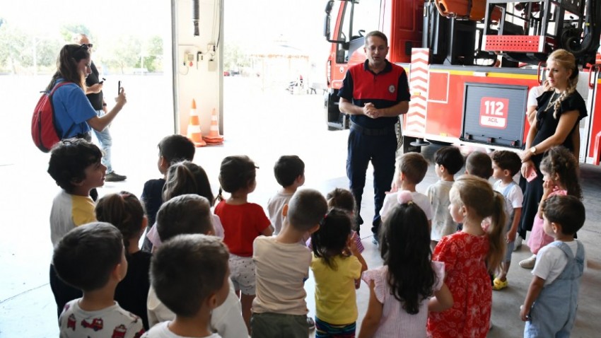 İtfaiye Haftası Ziyareti Gerçekleştirdiler