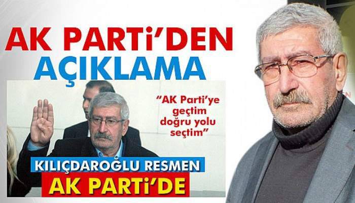  AK Parti’den Celal Kılıçdaroğlu açıklaması