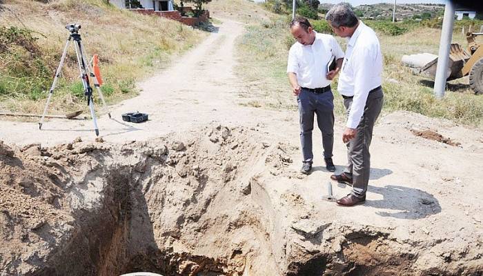 “Karabiga Belediye Başkanı Ahmet Elbi Çalışmaları Yerinde İnceledi”