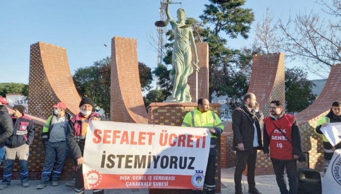 'Hayat pahalı, emek ucuz, insanca yaşayacağımız ücret istiyoruz'