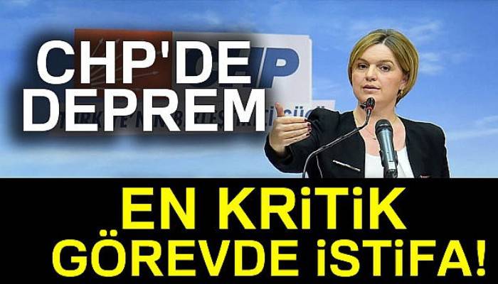  CHP'de deprem! Selin Sayek Böke'den istifa