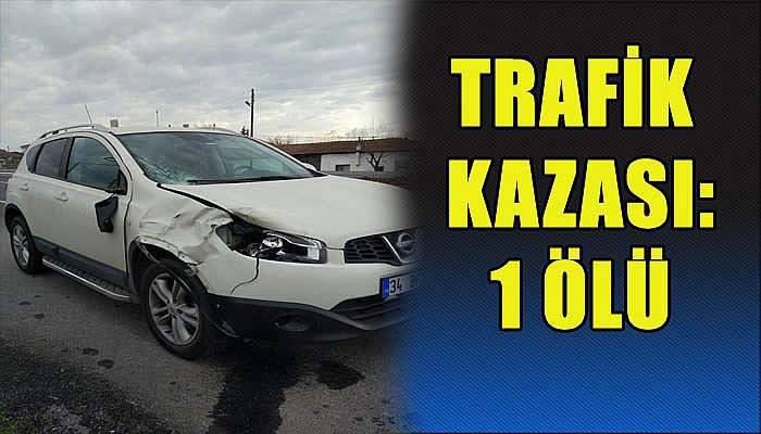 Çanakkale'de trafik kazası: 1 ölü