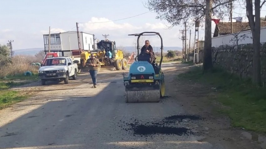 Köy Yolarında Onarım Çalışmaları Gerçekleştirildi